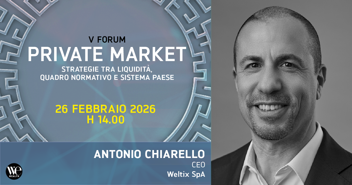 Weltix al V Forum Private Market We Wealth 2026